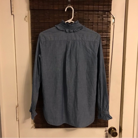 JCrew Womens Jean Shirt - Picture 5 of 8